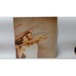 POP MUSIC, Roxy Music, signed LP, Flesh & Blood, three signatures inc. Brian ferry, Andy Mackay &