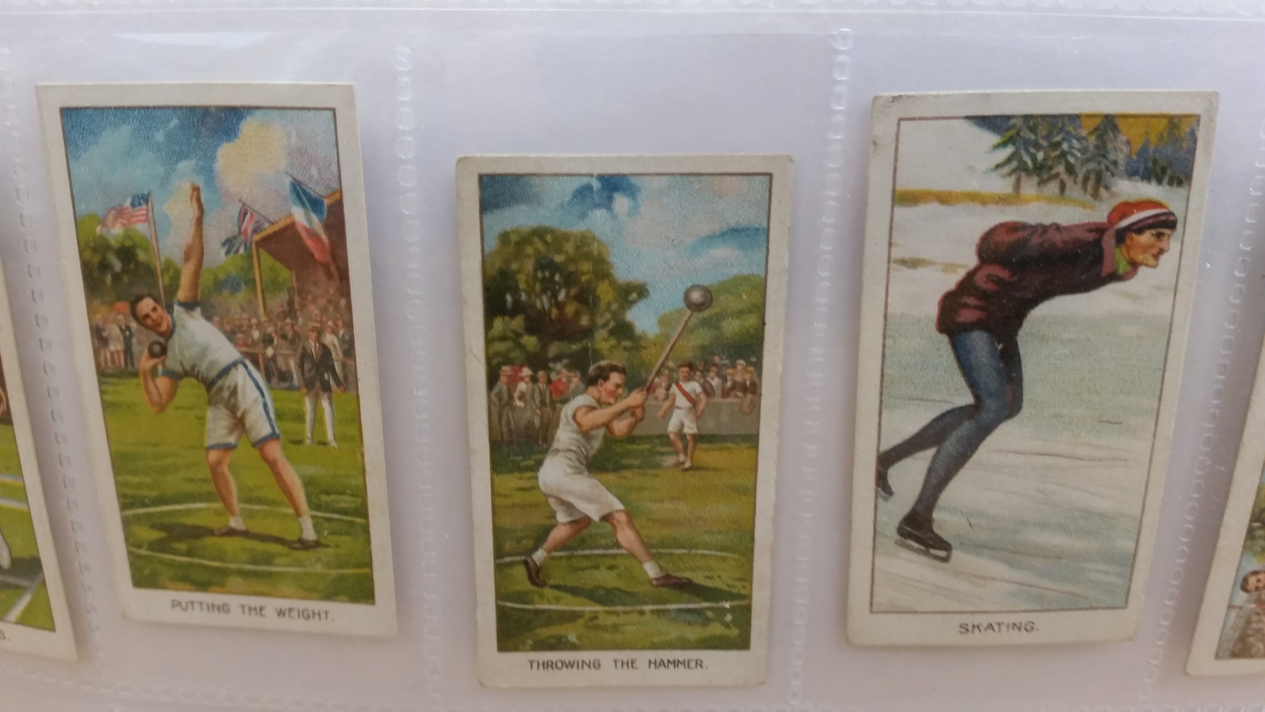 MIXED, mainly complete sets (9), inc. Turf Sports Records 2nd; Players, Characters from Thackeray,