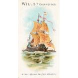 WILLS, Ships, with Wills to front, VG to EX, 5