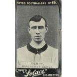 COPE, Noted Footballers (Solace), No. 89 Berry (Manchester United), p/b, slight lifting to right