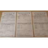 CRICKET, scorecards from Kennington Oval, Surrey v Australia 8/5/48 & 30/6/48 (both ft. Bradman),