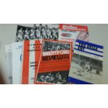 FOOTBALL, selection, inc. handbooks, Lincoln City 1951/2, West Ham 1970/1, Brentford 1975/6,