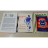FOOTBALL, non-league selection, inc. handbooks, booklets, magazines; Dryborough, Northern League,