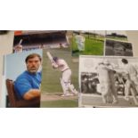 CRICKET, press photos, Mike Gatting (Middlesex & England), mainly 8 x 10, VG, 11
