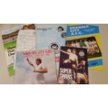 FOOTBALL, Swansea City brochures, inc. Super Swans Yearbook 1981/2, From Fourth to First 1978-