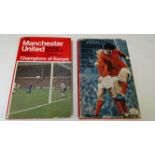 FOOTBALL, selection, inc. Manchester United (3), silk scarf, late 1960s or early 1970s (produced