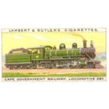 LAMBERT & BUTLER, Worlds Locomotives (series of 25), complete, VG to EX, 25