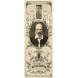 PLAYERS, Authors (bookmarks), No. 3 Tennyson, VG