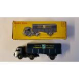 TOY, Tracteur Panhard et Semi-Remorque SNCF by Dinky 32AB, French issue, original box (tape