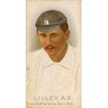 WILLS, Cricketers (1896), Lilley (Warwickshire), G