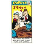 TRADE, part sets, inc. Primrose Popeye 1st (23), Cummings Famous Fighters (10), Como Noddys