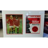 FOOTBALL, Manchester United, signed programme cover by George Best & Denis Law, 26th Feb 1972,