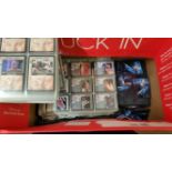 COLLECTORS CARDS, complete & part sets, mainly Star Trek & Babylon 5, signed (3), Marjean Holden,