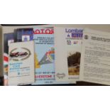 MOTOR SPORTS, programmes, inc. Go-Kart British Grand Prix 1981, Le Mans 1988, Truck Racing British