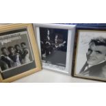 POP MUSIC, signed photos inc. Del Shannon, Little Antony, Freddy Cannon, Joe Brown, Jody Reynolds,