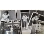 TENNIS, Womens press photos, by Tommy Hindley, mainly 1980s, inc. Wimbledon, Eastbourne,