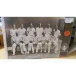 CRICKET, original team photos, Staffordshire v New Zealand from 19327 tour of UK, played at Stoke,