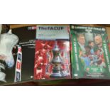 FOOTBALL, programmes, big match editions, inc. finals & semi-finals, FAC, 2003, 2005, 2007 & 2009;