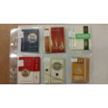 CIGARETTE PACKETS, hulls only, 10s, inc. Gold Flake Honey Dew (punch-holed), Blue Boy, Star,