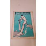 CRICKET, magazine, The Pictorial Magazine, 15th Jul 1905, with cricketer to cover straddling England