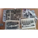 FOOTBALL, press photos, restrikes of original images, inc. France v England 1938, Jack Carr