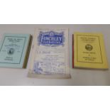 FOOTBALL, Finchley selection, inc. 1948/9 programmes (2), v Barking (FAAC) & Bromley; handbooks,