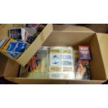 TRADE, complete & part sets, inc. Topps Barbed Wire (sealed retail box), NFL, Top Trumps, Star Wars;