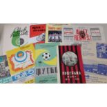 FOOTBALL, foreign programmes, 1950s onwards, inc. Sliema (Malta) v Furth (West Germany) 1958, Vienna