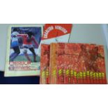 FOOTBALL, Charlton Athletic home programmes, mid-1960s- early 1980s, inc. 1967/8 (13), 1968/9 (
