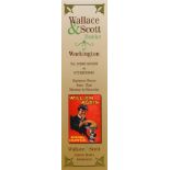 WALLACE & SCOTT, Just William, complete, bookmarks, MT, 25