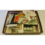 MIXED, selection, inc. wax wrapper & inserts, A&BC Banknotes, many coupons etc., G to EX, Qty.