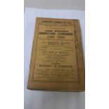 CRICKET, softback edition of 1920 Wisden Almanack, slight damage to spine, G