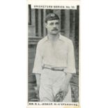 FAULKNER, Cricketers, No. 10 Jessop (Gloucestershire), VG