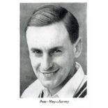 NEWS CHRONICLE, Panel Portraits (cricketers), complete, England v South Africa 1955, large, VG to