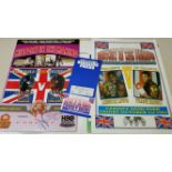 BOXING, full media pack for Frank Bruno v Lennox Lewis, 1995, inc. programme (signed to cover by