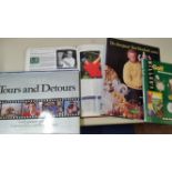 GOLF, selection, inc. books, European Yearbooks 1999 & 2000 (some signatures); Golf Tours & De-Tours
