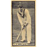 CRICKET, inc. complete (3), Thomson Worlds Best (32), Hill & Texaco; Carreras Famous Cricketers,