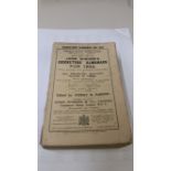 CRICKET, softback edition of 1924 Wisden Almanack, slight damage to spine, VG