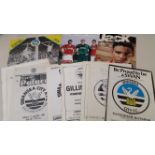 FOOTBALL, Swansea City home programmes for pre-season friendlies, inc. v Tottenham 1980, Luton 1981,