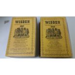 CRICKET, softback editions of Wisden Almanacks, 1947 & 1948, G, 2