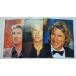 CINEMA, Richard Gere colour photos, 12 x 15, duplication, EX, Qty.