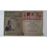 OPERA, Gilbert & Sullivan, selection, inc. Season 1926 & 1939 Illustrated Record, souvenir brochures