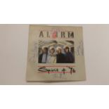 POP MUSIC, Alarm, signed single record cover, Spirit of '76, four signatures (to front cover of