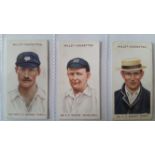 WILLS, Cricketers, inc. 1901 (3), 1908 (complete set of 50 & 10 duplicates), 1928 (38) & 2nd (49),