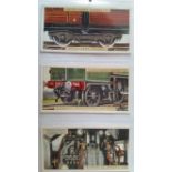 CHURCHMANS, railway, inc. complete (2), Railway Working 1st (23) & 2nd, Wonderful Railway Travel;