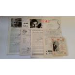 ENTERTAINMENT, signed theatre programmes, inc. Alfred & Lynn Fontaine (Time and Again), Moira