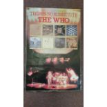 POP MUSIC, The Who promotional poster, There's No Substitute, showing eight LP covers and concert