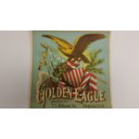 WILLIAMS T.C., US tobacco crate labels, inc. Golden Eagle, Welcome Nugget, The Diadem of Old