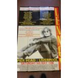 POP MUSIC, concert poster, Tribute to John Lennon, 5th May 1990, at Pier Head,(Liverpool), 40 x