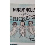 POP MUSIC, programme, Buddy Holly and the Crickets, 1958 UK Tour, eight pages, G